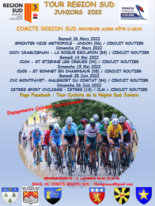 tour region sud 2023