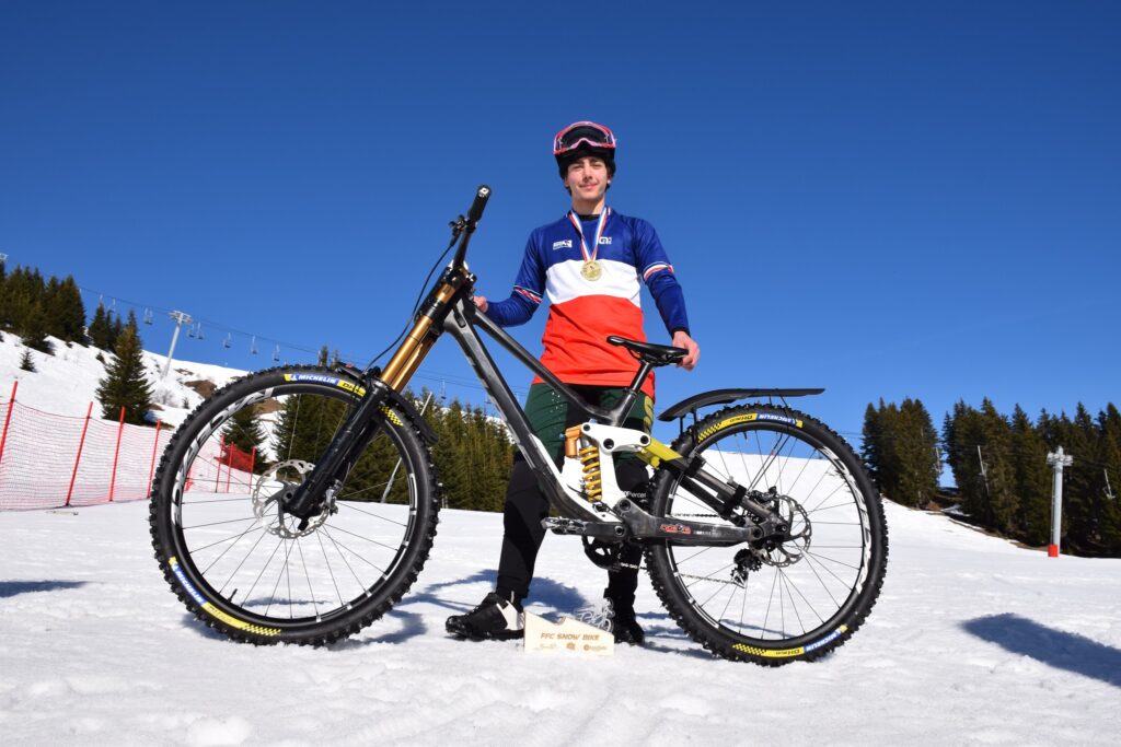 3/4 février 2024 LES GETS (74) Championnats de France de Snow Bike 2024
